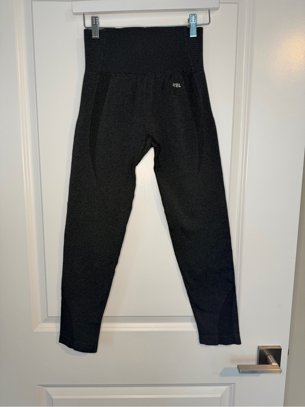 AYBL Black Kids High-Waist Seamless Leggings